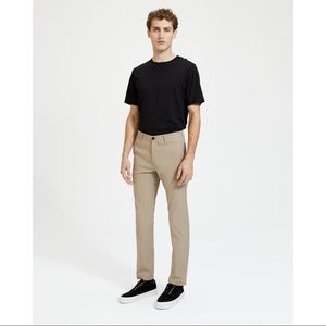 NWT Theory Zaine Patton Blue Chino Straight Cotton Stretch Pants Men’s Size 29
